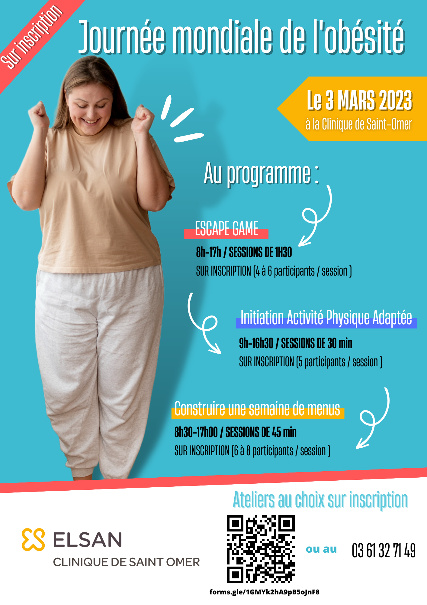 Les équipes de la Clinique de SaintOmer organisent différents ateliers